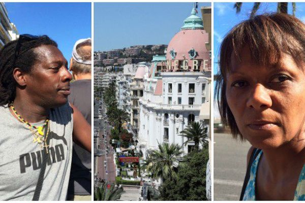 Joseph et Cathy, deux Antillais traumatisés par l'attentat de Nice