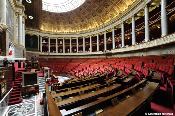 L'Hémicycle de l'Assemblée nationale (illustration).