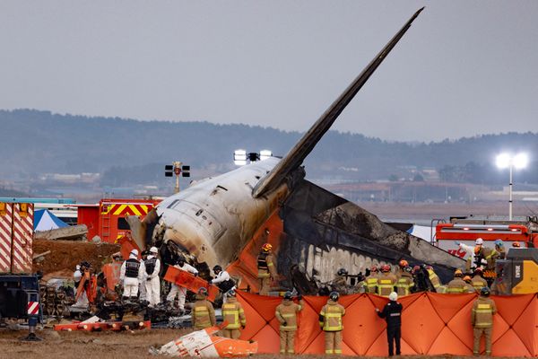 La cause de l'accident est présumée être une collision avec des oiseaux combinée à des conditions météorologiques défavorables.