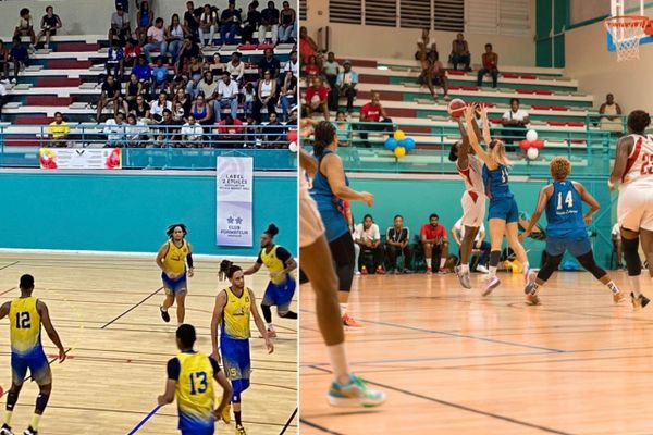 Basketball / coupe de France / Antilles-Guyane / Sport / hommes / femmes