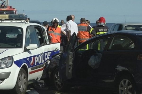 Accident route du littoral