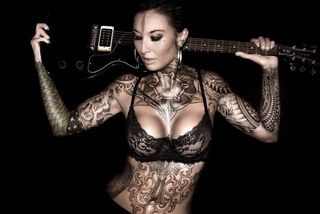 Estelle Anania La Prochaine Plus Belle Femme Tatouée De