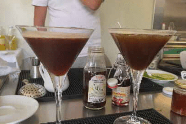 Cocktail à base de vanille mahoraise