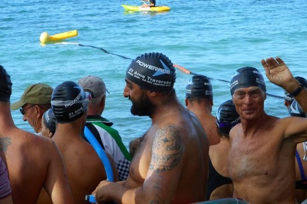 A plus de 70 ans, André Poclet a déjà participé quatre fois à la Traversee Ile aux Canards