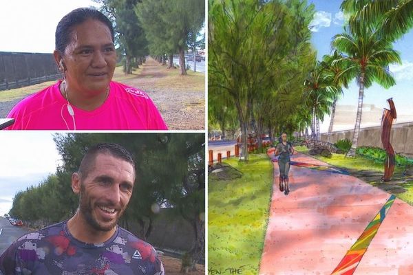 La nouvelle promenade de motu uta approuvée par les coureurs 