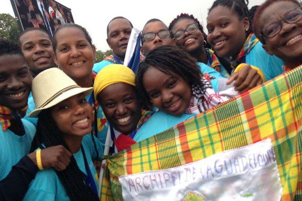 JMJ : Les jeunes guadeloupéens rencontrent le pape François 