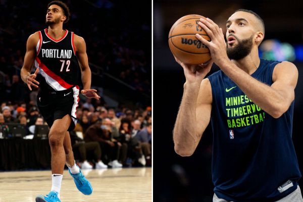 Le Martiniquais Rayan Rupert (Gauche) brille avec Portland. Le Guadeloupéen Rudy Gobert (droite) continue sur sa lancée et s'affirme comme le meilleur défenseur de la NBA.