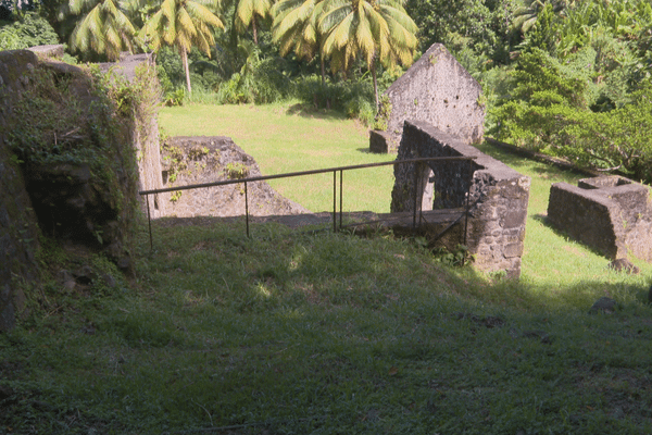 L'habitation Fond Moulin à Grand-Rivière.