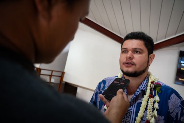 Tematai Legayic, élu de l'Assemblée de Polynésie