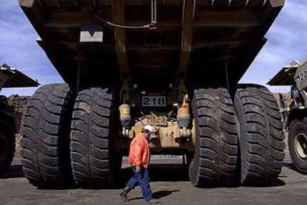 camion mine australie