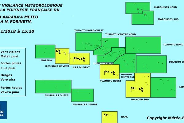 Le mauvais temps persiste aux Iles du Vent et aux Iles sous le vent