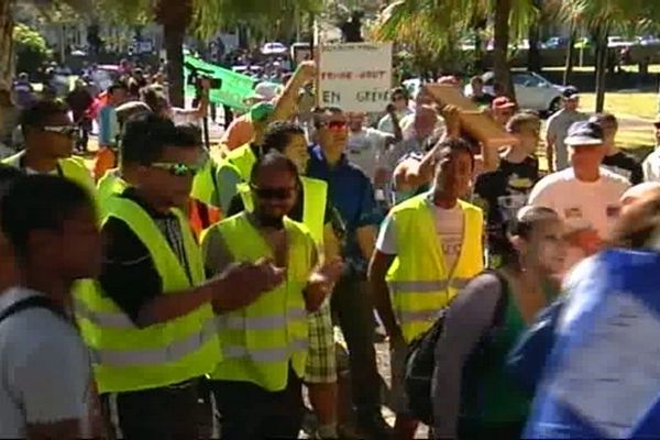 Manifestation emplois verts