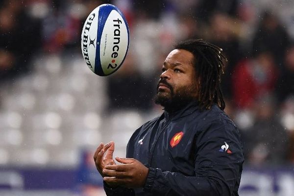 Mathieu Bastareaud au Stade de France, le 1er février 2019.