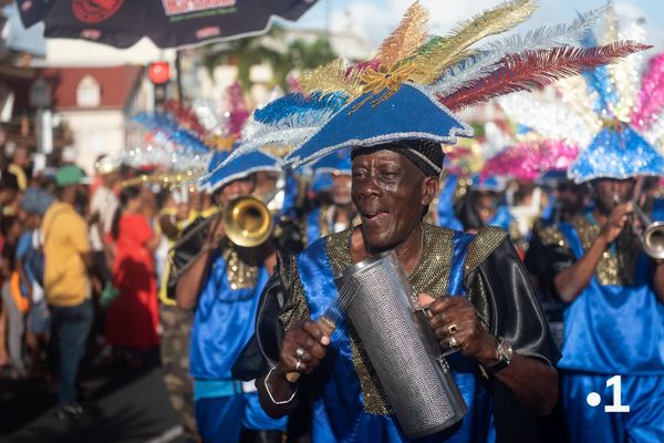 Ambiance de carnaval en Martinique.