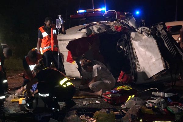 Accident le 23 juin 2018 sur la route de Saint-Laurent