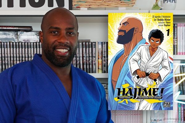 Teddy Riner et son manga