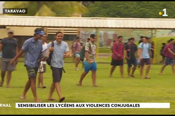 Les élèves du lycée de Taravao sensibilisés aux violences conjugales