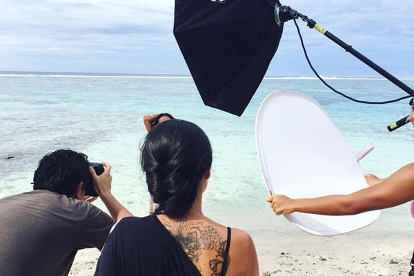 Shooting candidates Miss Tahiti