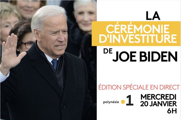 Investiture de Joe Biden en direct sur Polynésie la 1ère