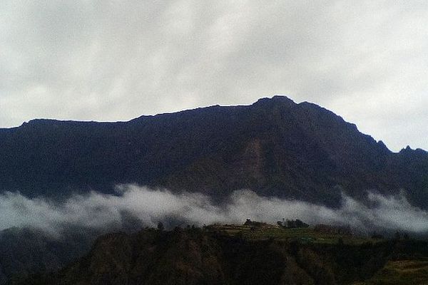 Nuages élevés sur La Réunion 28 juillet 2020