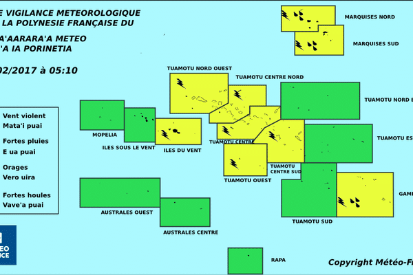 Vigilance jaune pour les orages