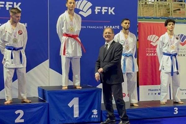 Kurth Evlakoff sur le podium des championnats espoirs