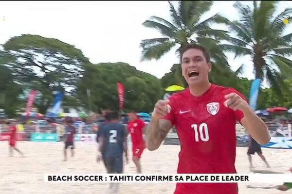 Beach soccer : Tahiti s’impose 10 à 0 face à la Nouvelle Calédonie
