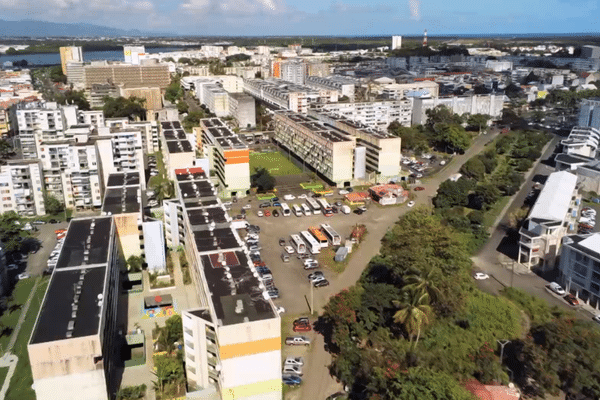 La cité de Mortenol à Pointe-à-Pitre en Guadeloupe.