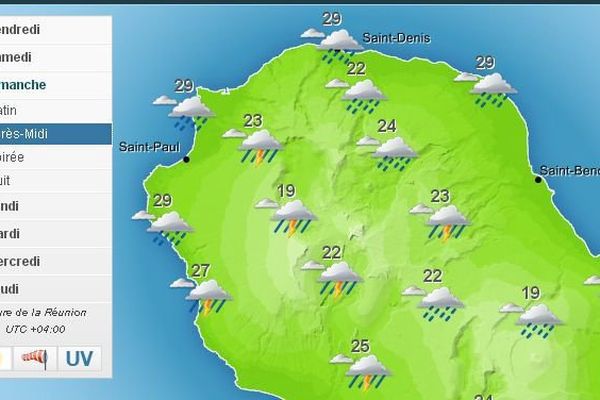 carte météo samedi mars 2015