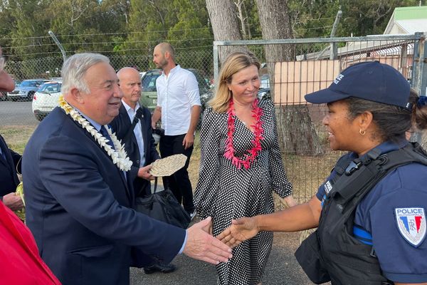 gérard larcher et yael braun pivet police au mont dore