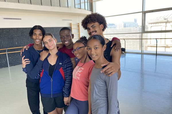 Jeunes danseuses et danseurs guadeloupéens au Conservatoire de Paris