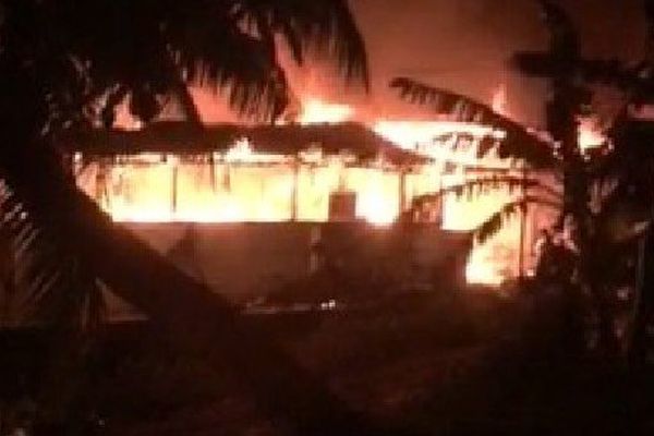 Incendie à Moorea : 18 personnes sans domicile et le mari pyromane en détention