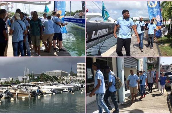 visites des centres de formation et centres nautiques de Guadeloupe