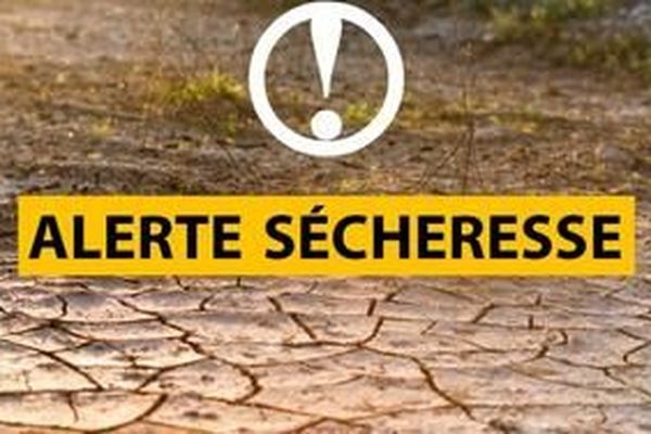 Visuel utilisé à chaque arrêté préfectoral de restriction d'eau.