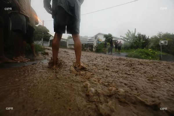 Le passage de Batsirai à La Réunion, février 2022.