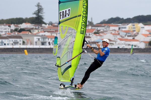 Thomas Goyard aux Championnats du monde de RS:X convertible