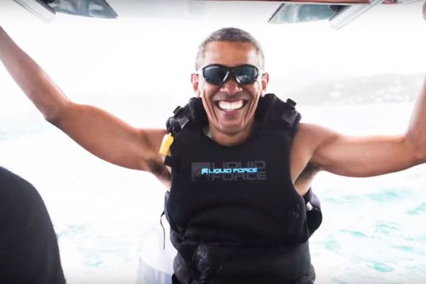 Barack Obama en vacances