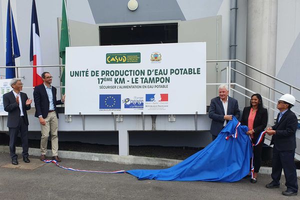 Nouvelle unité de production d'eau potable au Tampon