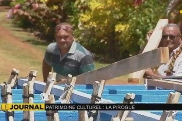 Les habitants de Wallis relancent la construction de pirogues traditionnelles