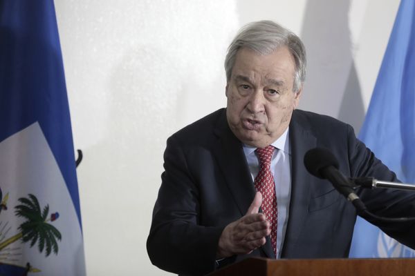 António Guterres, secrétaire général de l'ONU