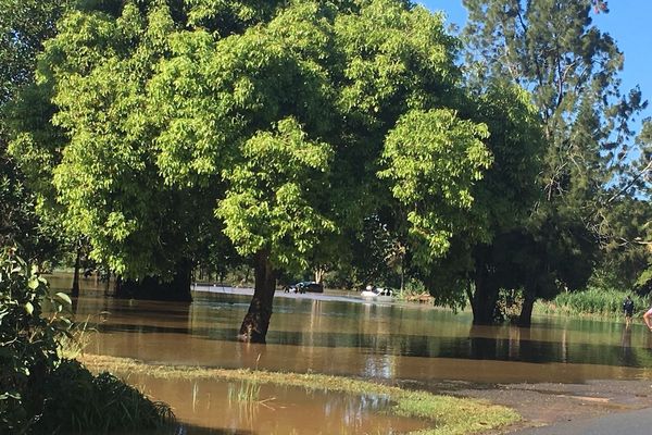 Carrefour du calvaire inondé, 18 octobre 2018