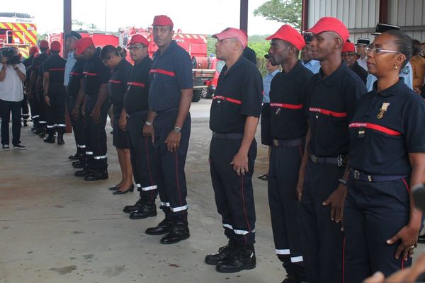 Les pompiers de Macouria