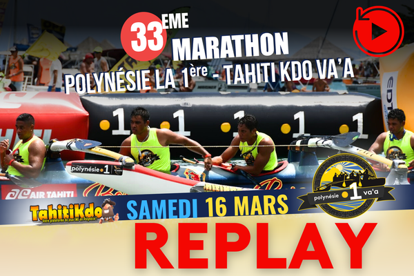 REPLAY. Marathon Polynésie La 1ère Va’a 2024 : suivez les courses de va’a V6 entre Tahiti et Moorea