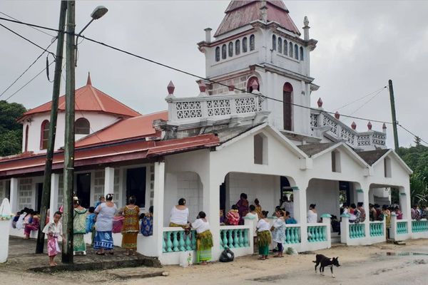 La chapelle de Malae à Futuna