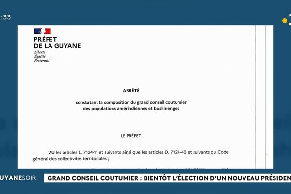 Grand Conseil Coutumier : un arrêté préfectoral rend possible l’élection d’un nouveau président