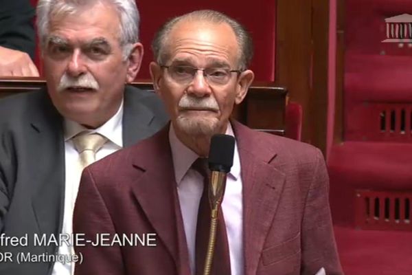 Alfred Marie-Jeanne à l'Assemblée nationale le 2 juin 2015