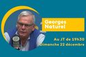 Le sénateur Georges Naturel invité politique du journal télévisé