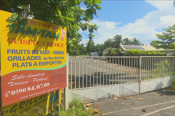 Le restaurant Tam-Tam, à Montauban (Le Gosier), avait pignon sur rue. Ses difficultés financières risquent de mener à sa fermeture définitive - 11/2024.