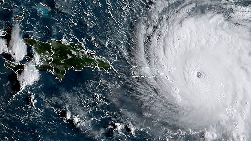 Saint Martin et Saint Barth l my le cyclone Irma en direct