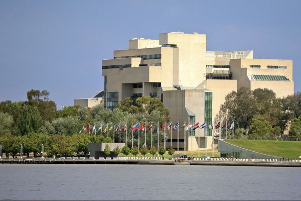 La Haute cour d'Australie, à Canberra.